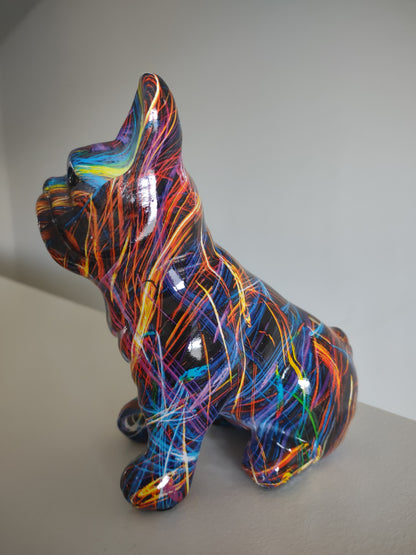 The Extraordinary Neon Dream Bulldog Statue that's Raising Eyebrows